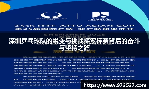 深圳乒乓球队的蜕变与挑战探索杯赛背后的奋斗与坚持之路